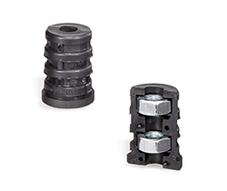 NDE.T-Round tube expander end-caps